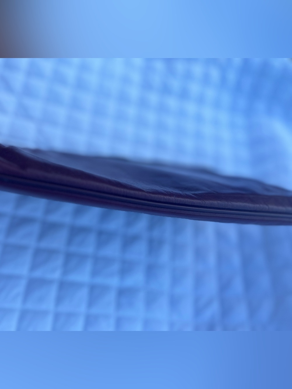 Vintage Burgundy Leather Aigner Clutch - Picture 7 of 14